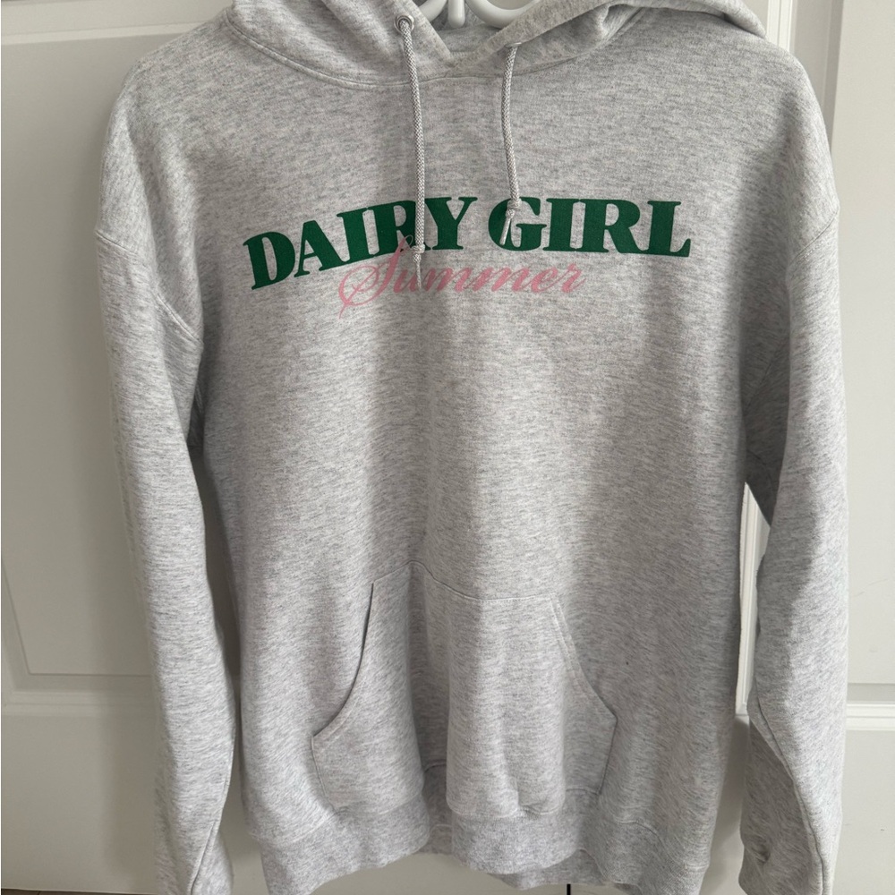Dairy boy grey hoodie